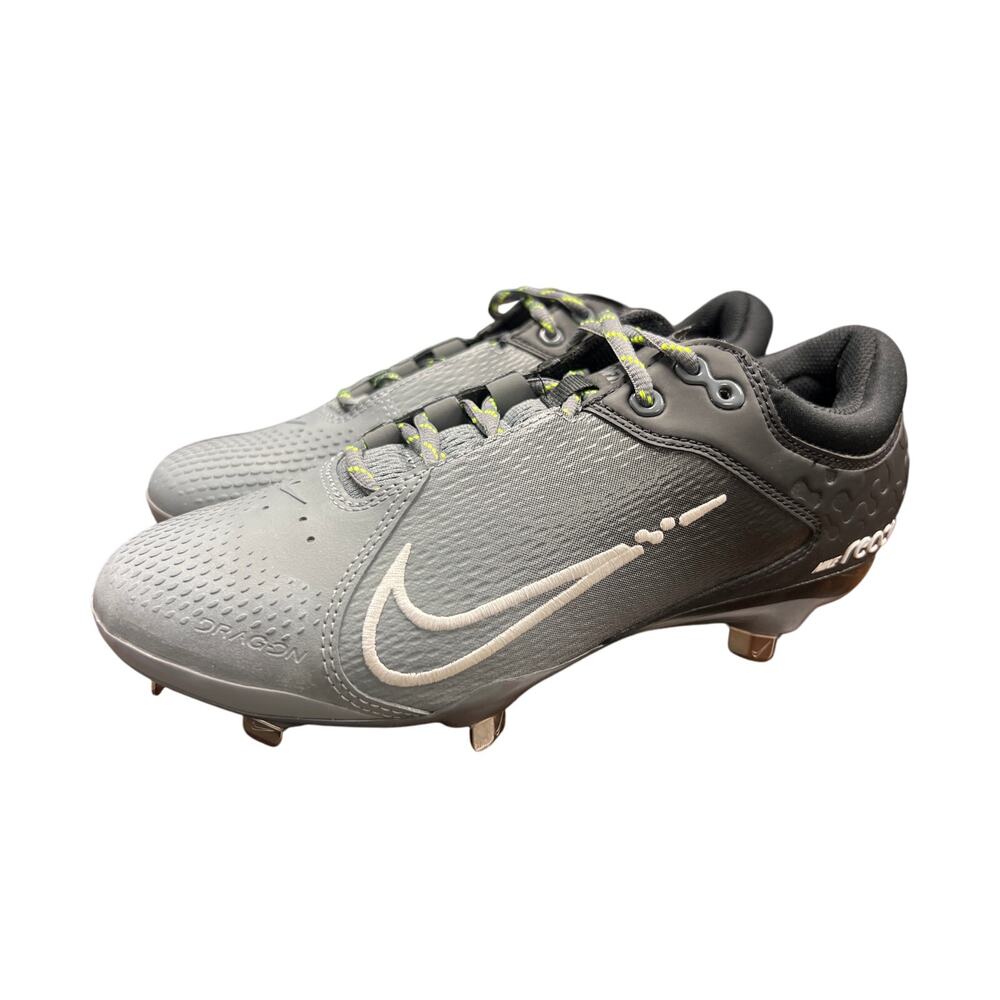 Nike Women's Hyperdiamond 4 Elite Softball Cleats Black & White Size 8.5  8 1/2